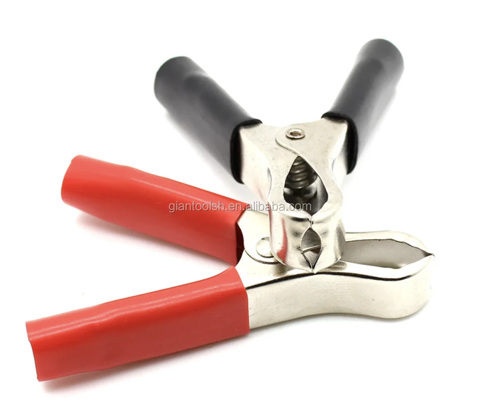 
Alligator battery clip Terminal Test Electrical Battery Crocodile Clamp Metal Battery Insulated Alligator Clip 