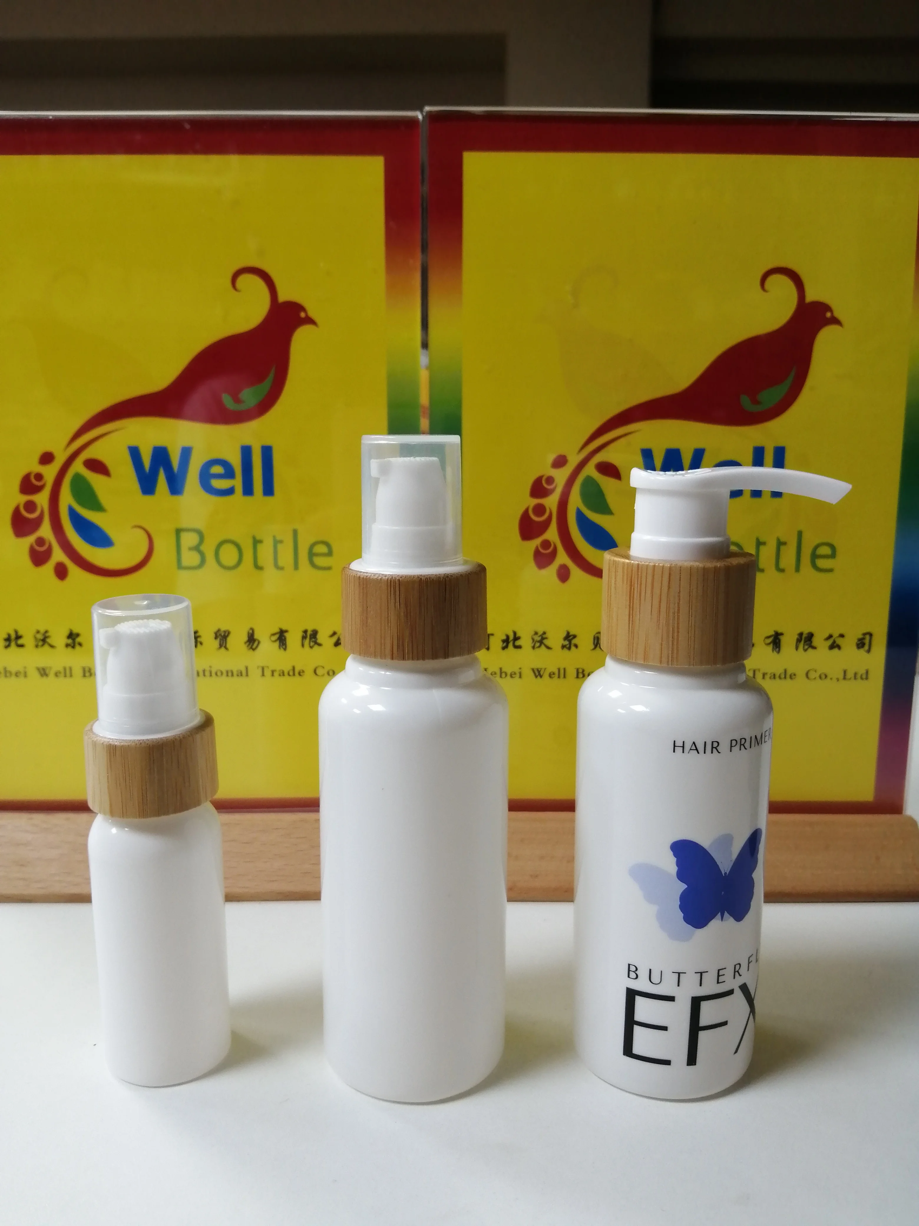5ml 15ml 30ml 50ml 100ml 250ml eco friendly biodegradable pla corn starch cream jar and cosmetic oil serum bottle PLA-26T