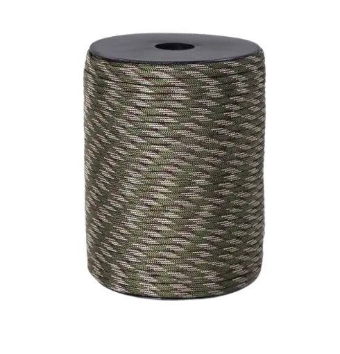 Durable Polyester Nylon Parachute Cord 9 Strand 100m Braided Tent Paracord Rope 4mm Nylon Paracord