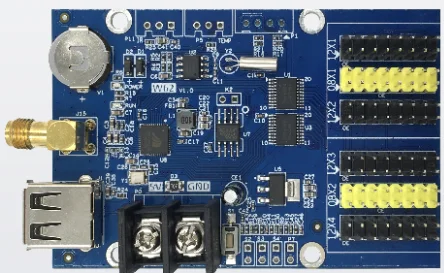 High quality HuidU HD-W62 Wifi Led module single/two-color control card