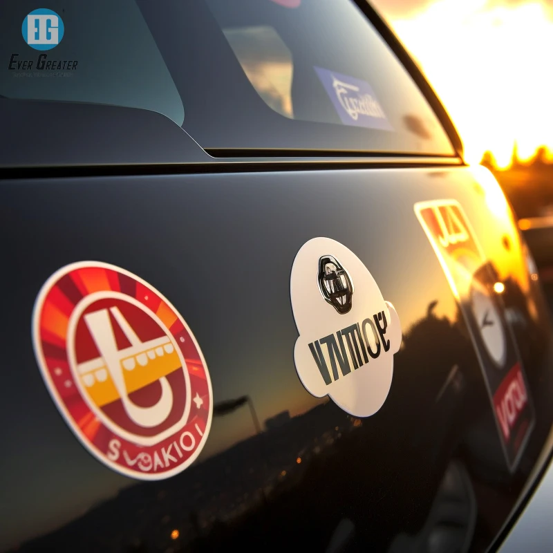 waterproof vinyl custom high quality vinyl pvc stickers for promotion
