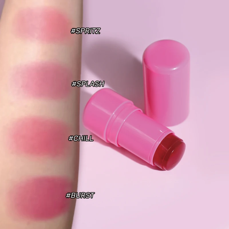 Magic Color Private Label Vegan Water Jelly Tints Blush Moisturizer Soft Lightweight Rose Jelly Blush Tint For Lip And Cheek