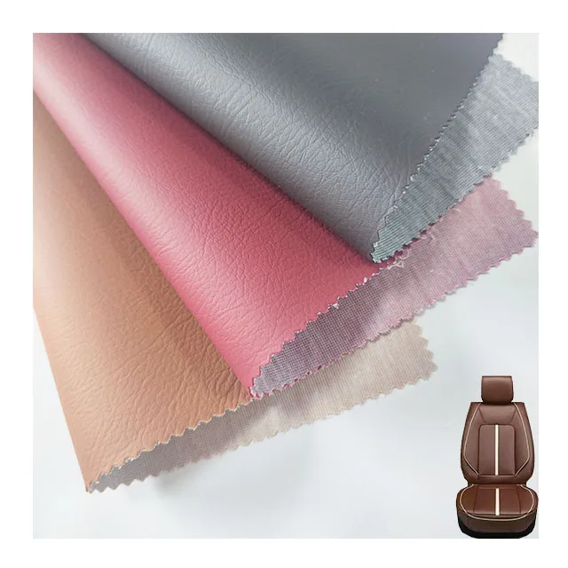 Factory Wholesales Soft PVC Synthetic Leather Roll China Vinyl Leather For Marine Car Interior Upholstery