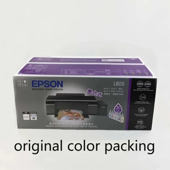 L805 Sublimation Printer A4 Size Inkjet Printers Textile Continue Printer