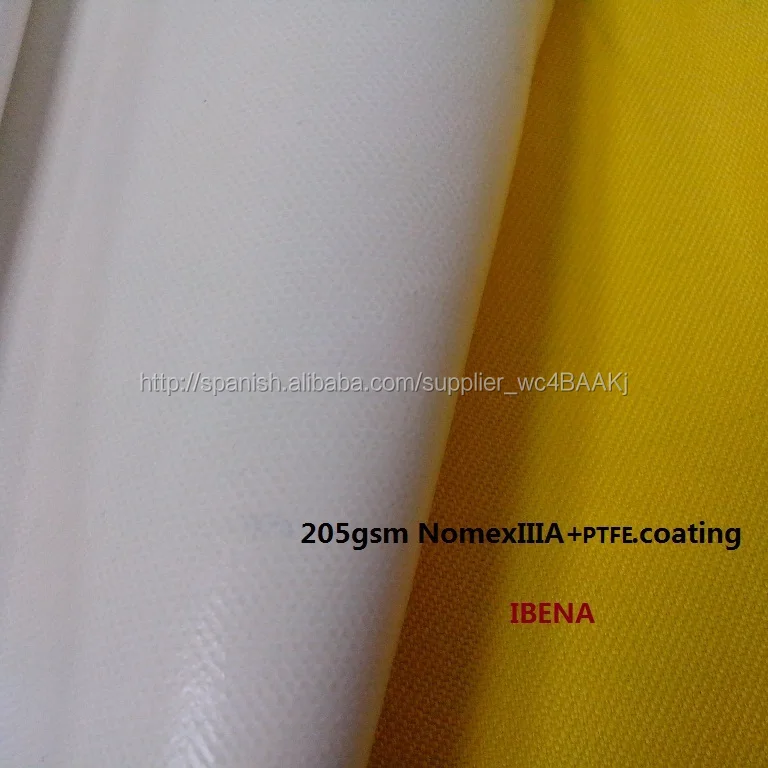 waterproof Nomex fabric / arc resistant / neoprene coating fabric /  PVC PU PTFE, Rubber of Aramid fabric