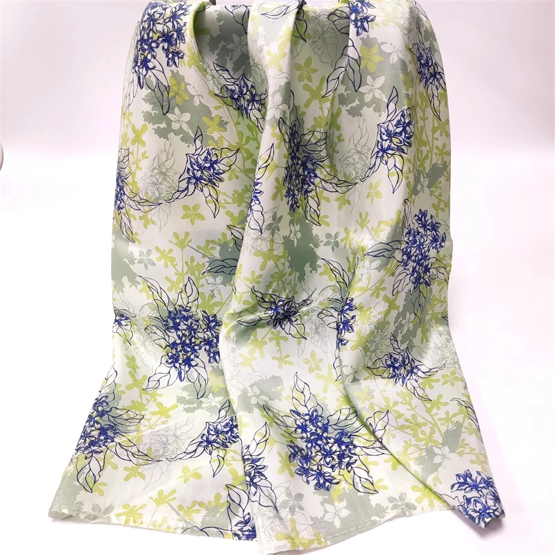 Wholesale High Quality 100% Pure Silk Fabric 12mm 114cm/140cm Printed Habotai Fabric
