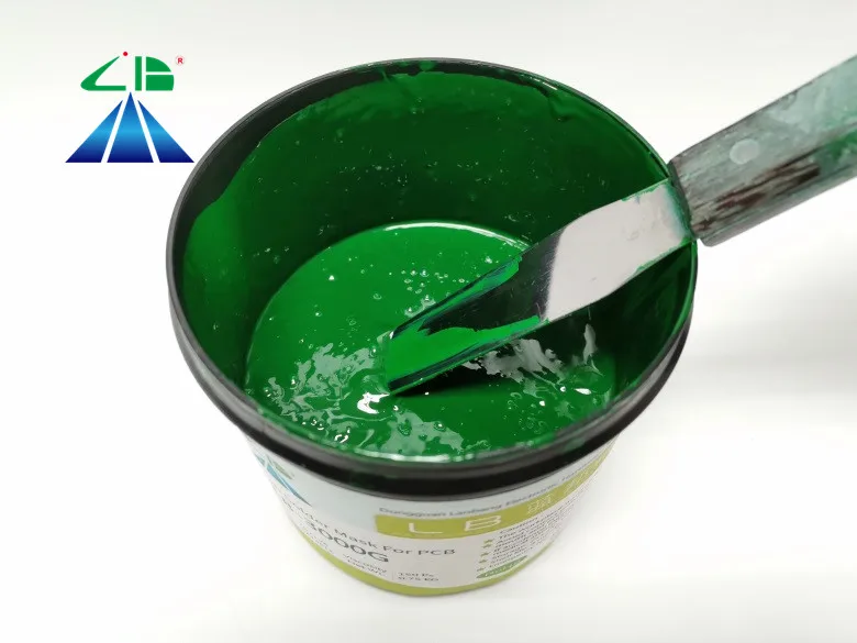 1KG Stable PCB UV Curable Green Solder Resist Ink Solder Mask