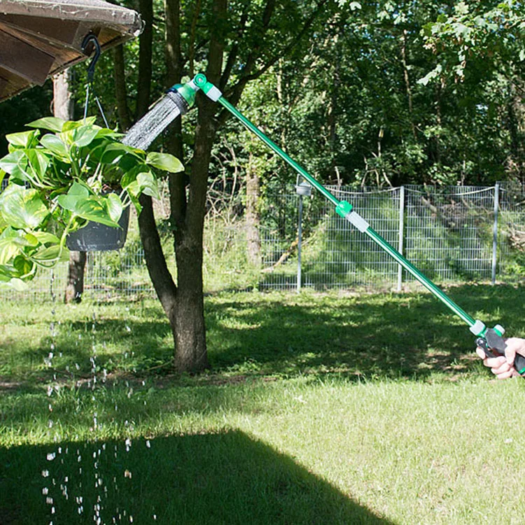 Perfect Design Thumb Control Car Washing Water Sprayer 9 Patterns Hose Nozzle Garden Water Gun