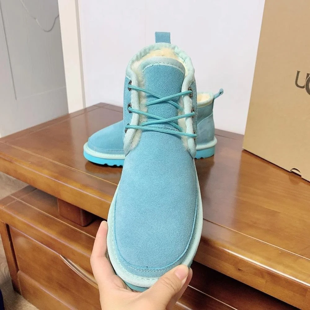 
Wholesale and customized real Australian wool real ugh boots for women women warm soft snow boots men for ladies multi color 