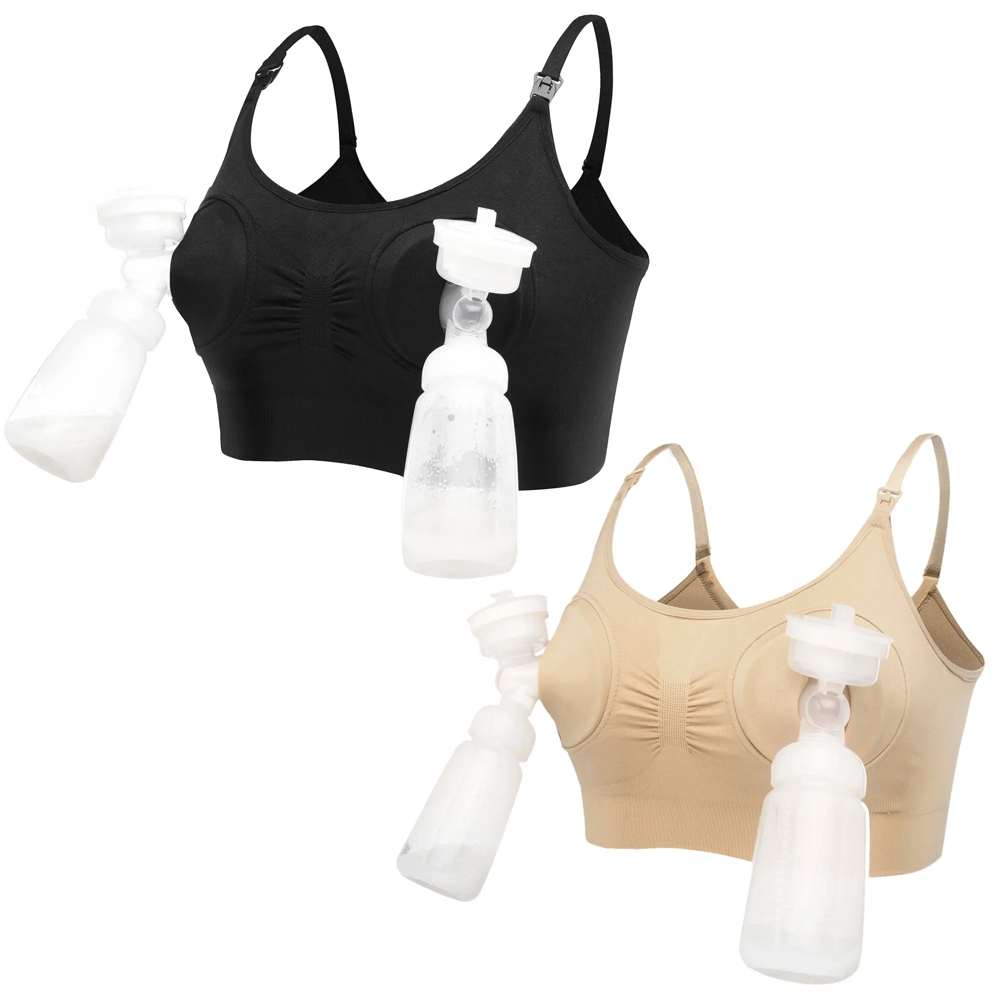 New Design Cozy Hand-Free Maternal Pump Special Lactating Breastfeeding Bra For Postpartum Mother Mom