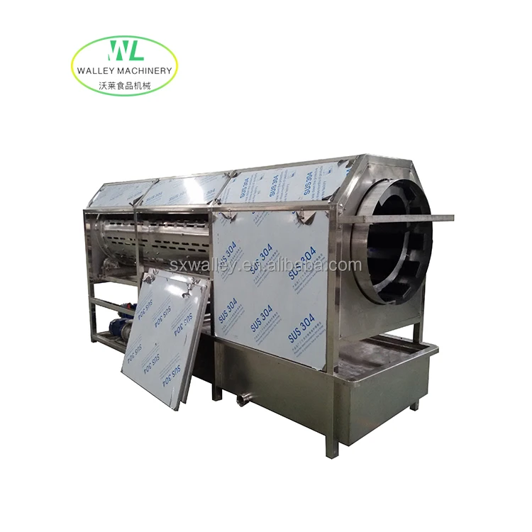 Hotsale Industrial Factory Price Onion Rotary Drum Washer/ Taro Rotary Washing Machine/ Potato Rotary Cleaning Machine