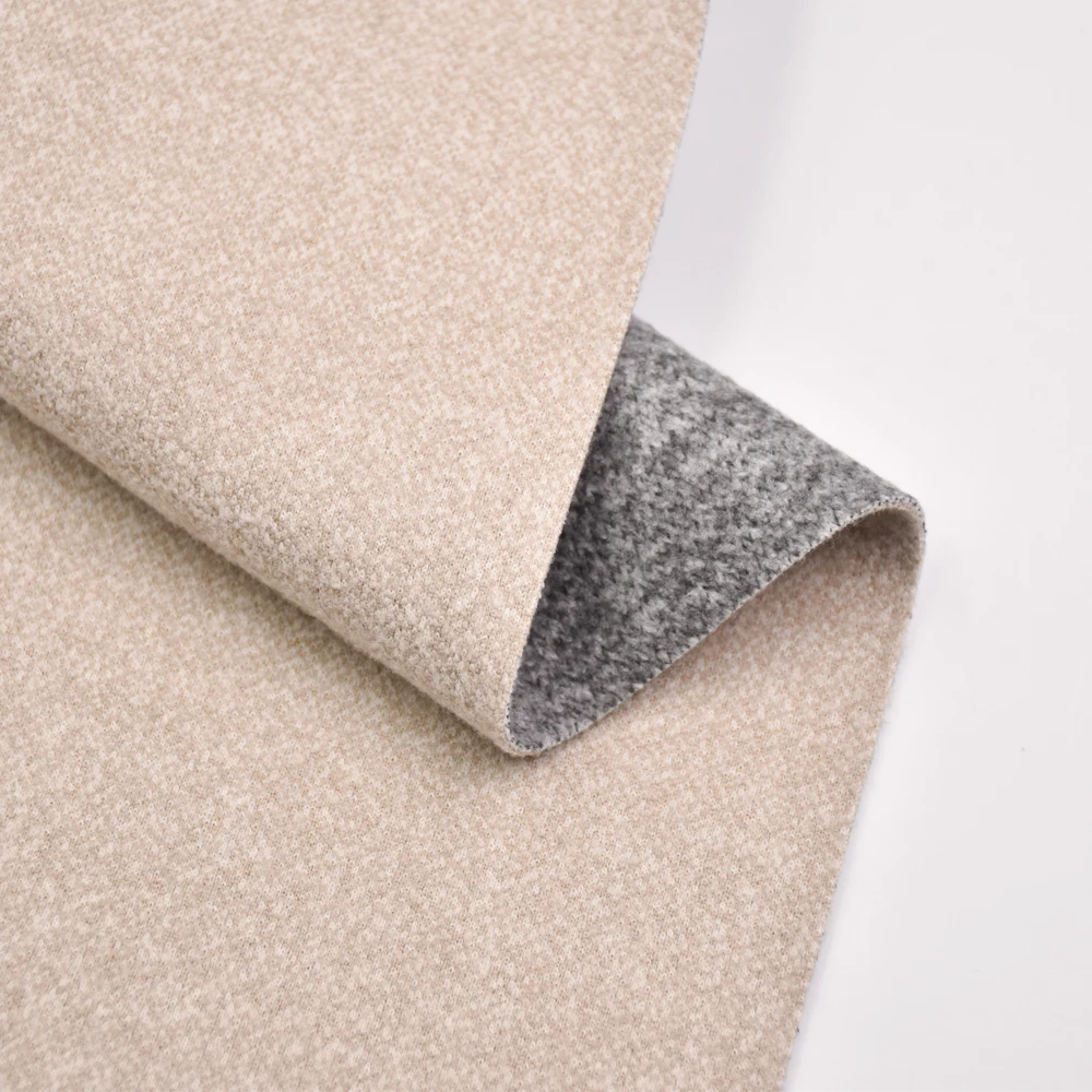 Wholesale Material Fire Retardant Waterproof 100% Polyester Imitation Wool Textiles Fabric for Home Sofa/Pillow/upholstery