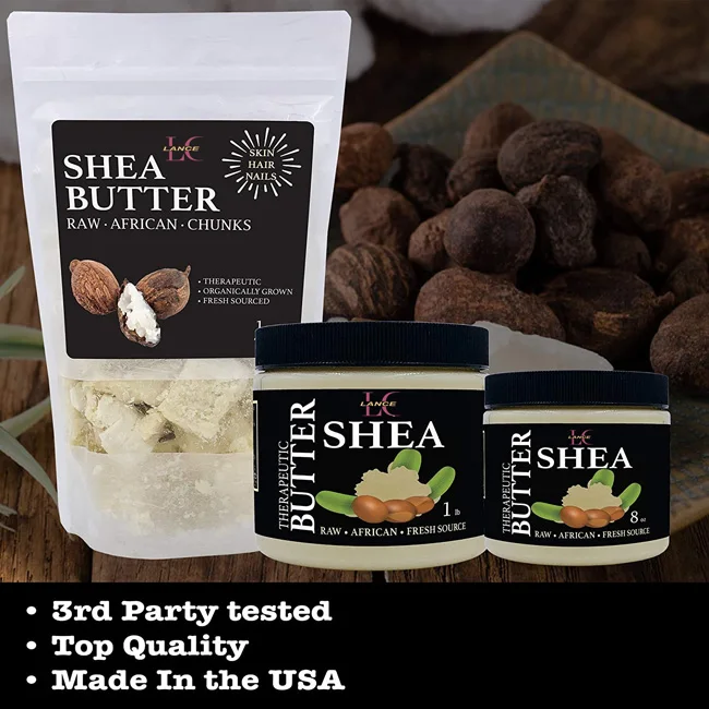 Private Label OEM Natural Organic Vegan Moisturizing African 100% Pure Raw Unrefined Shea Butter Body Butter