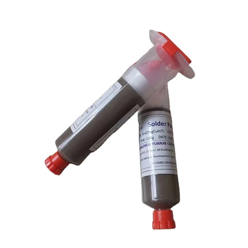 2 AgCuInTi Silver Solder Paste for brazing Polycrystalline Diamond PCD tools