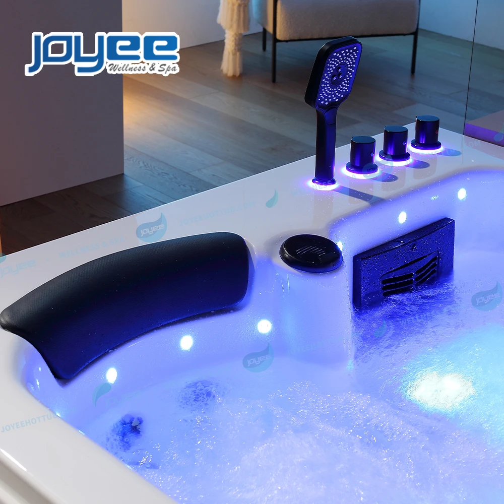 JOYEE Wholesale Control Indoor Spa 3 Person Balboa Hot Tub Spa Indoor Spa Big Massage Bathtub Whirlpool Acrylic Jacuzzier