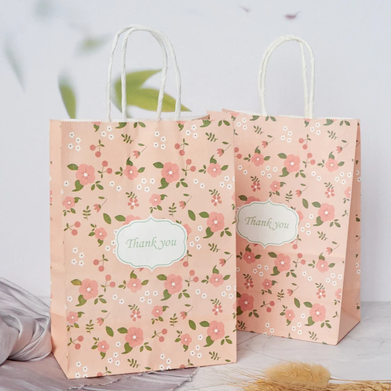 custom biodegradable custom printed logo luxury kraft paper gift packing shopping bag for grocery