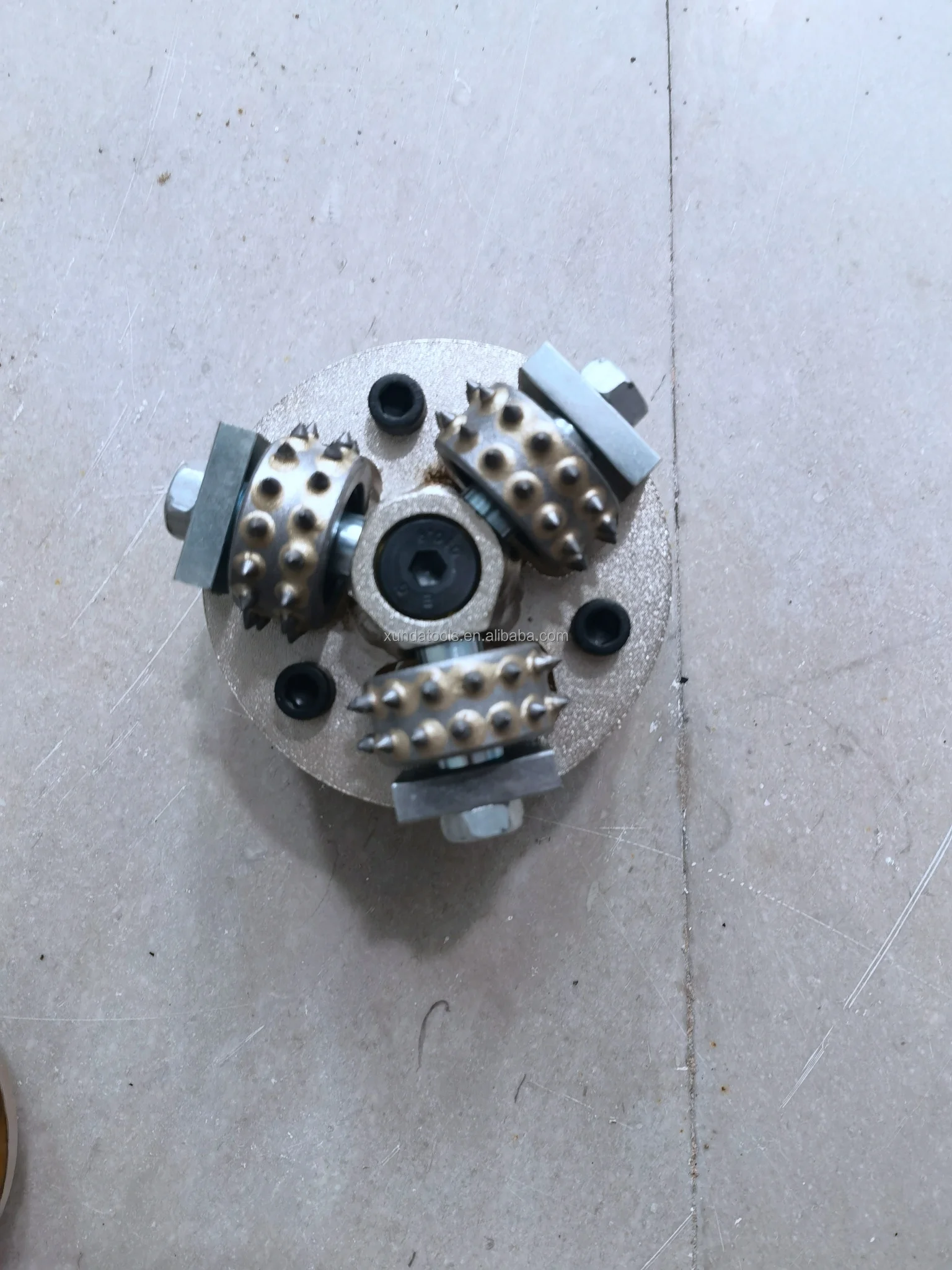 SANDE Sale Tungsten Steel Diamond Bush Hammer diamond bush tool used on manual grinding machine
