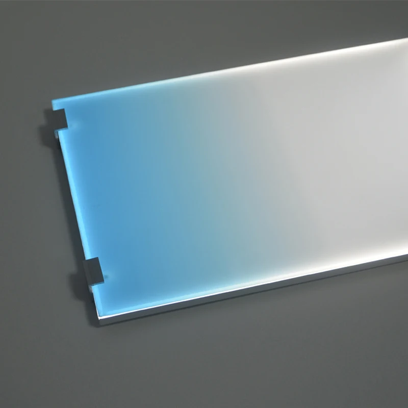 60*36 см RGB цветной стеклянный аквариум домашний декоративный фон для аквариума управление светом через приложение телефона