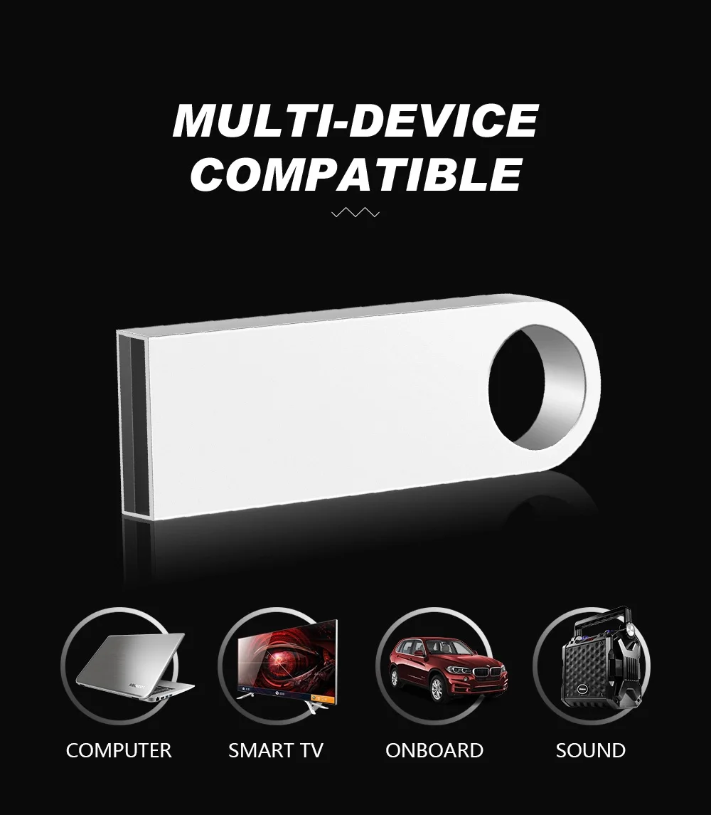 Wholesale usb flash drive 3.0 8gb 16gb Metal Mini Usb Pen Drive 32gb 64gb 128gb Custom Logo Printing