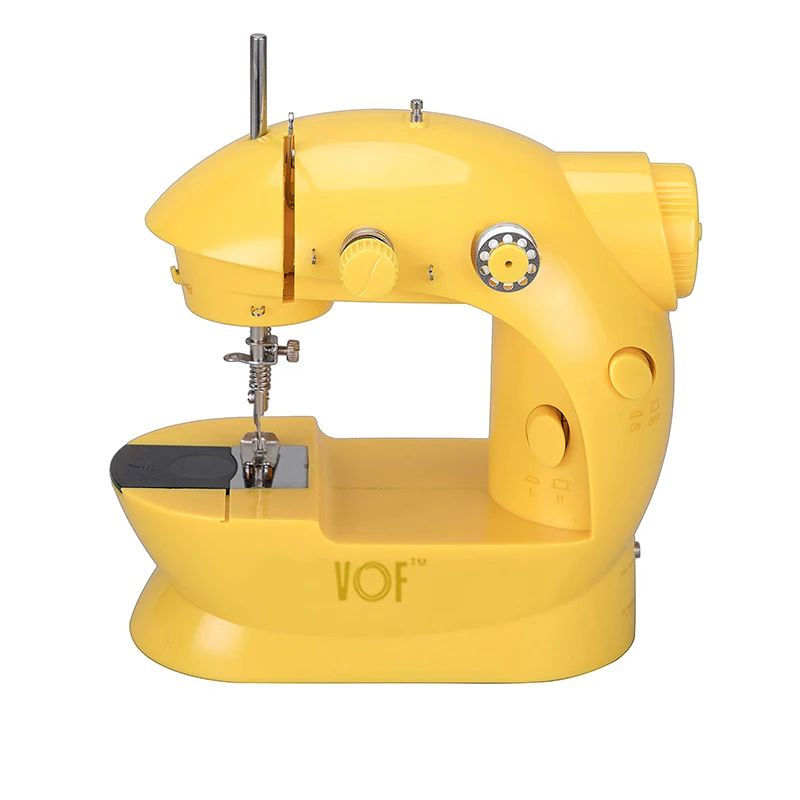 VOF FHSM-202 mini overlock sewing machine price with adapter
