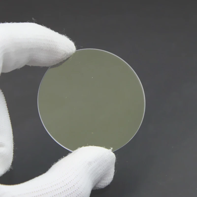 High temperature resistance optical laser protective window aluminum coated quartz glass sheet plate