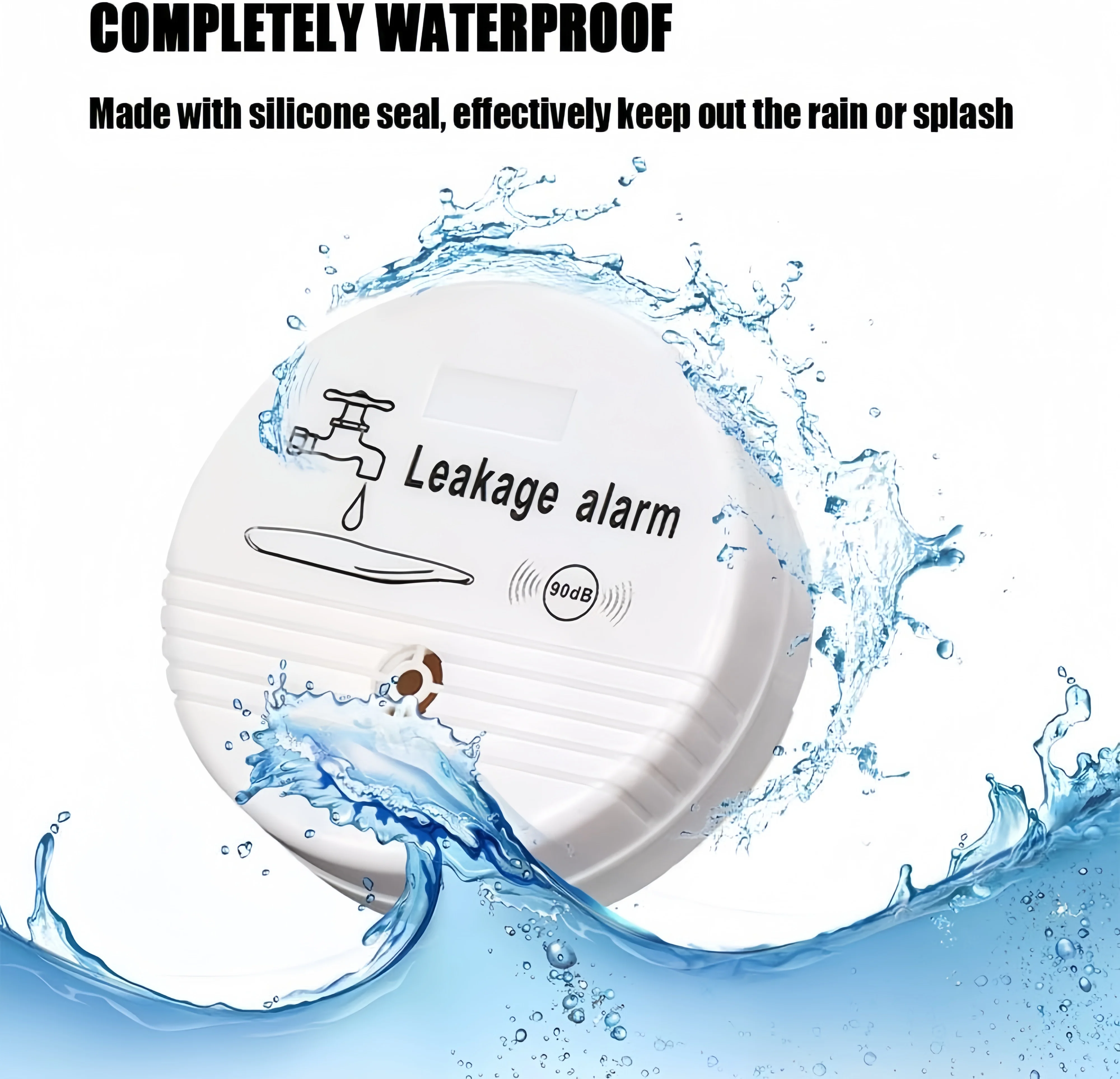 Wholesale China Manufacturer 90 DB Water Leakage Alarm Detector Sensor