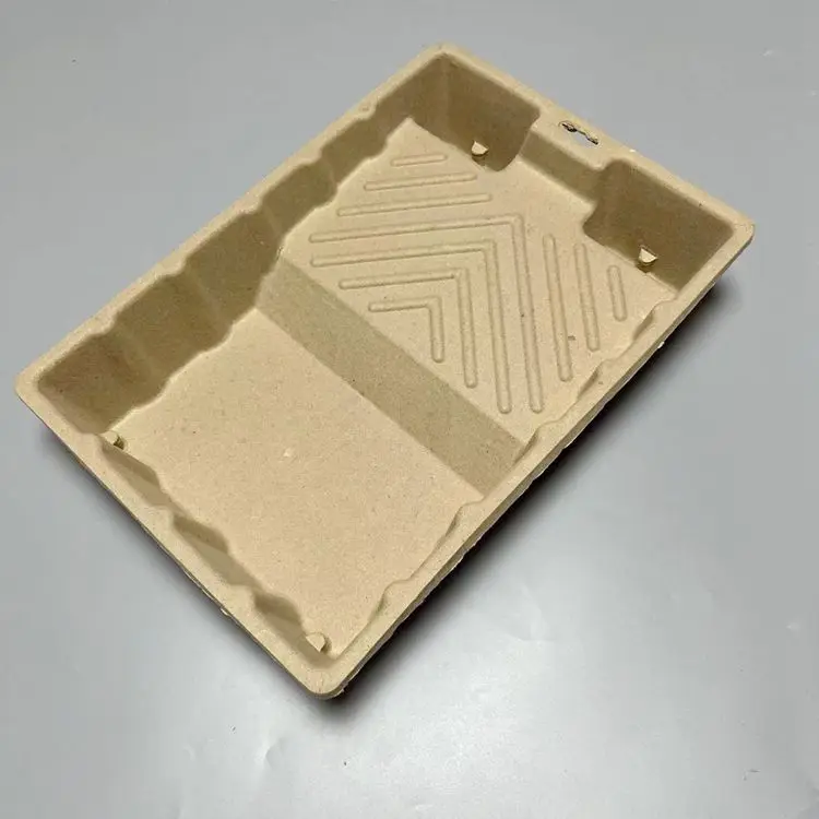 Recycled Corrugated Paper Material Wall Paint Brush And Roller Cover Cleaner Paint Tools Paint Tray