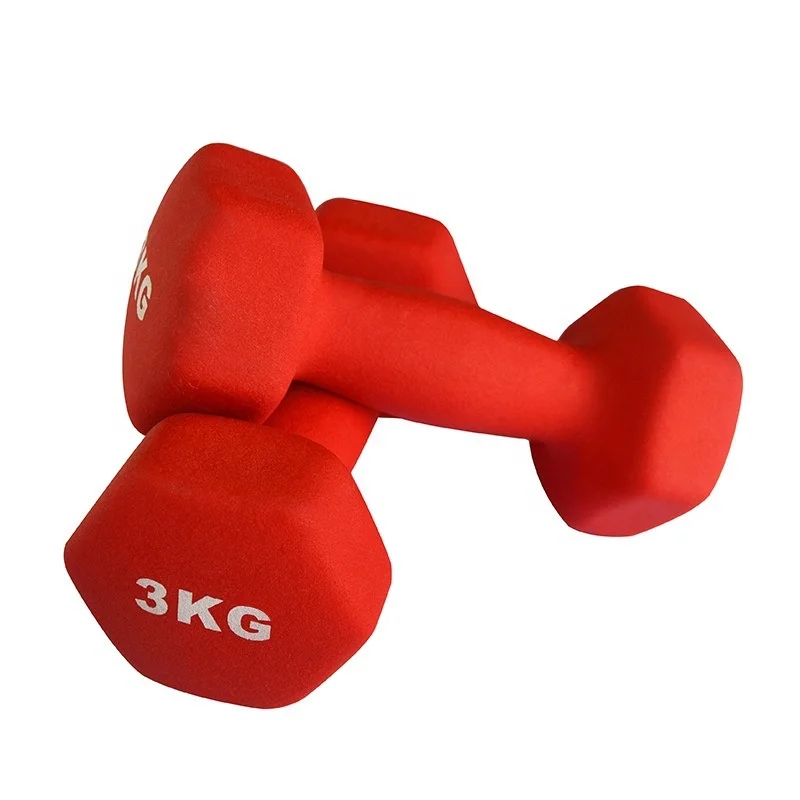 2021 Cheap Hot sale Colorful Hexagon 0.5kg Vinyl Coated Woman pink Dumbbell 1kg 5kg 10kg 10 kg dumbbell set for sale