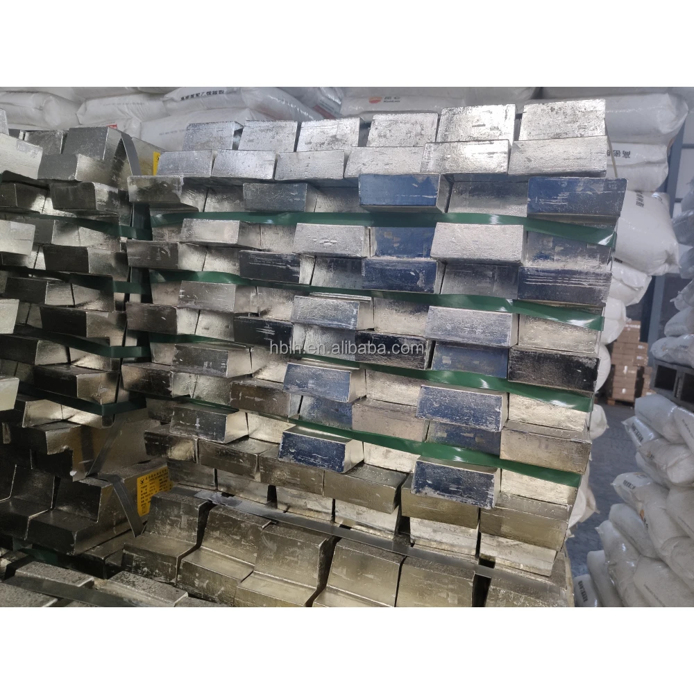 High Purity Tin Ingot 99.99% with low price tin ingot