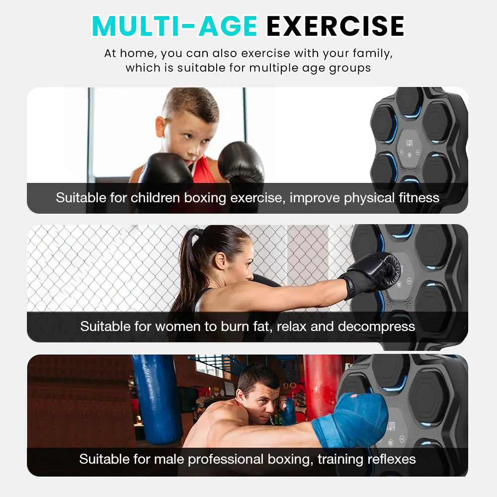 Q0045 New Products 2024 Wholesale Custom Wireless musical boxing machine for children China Wholesale Bulk