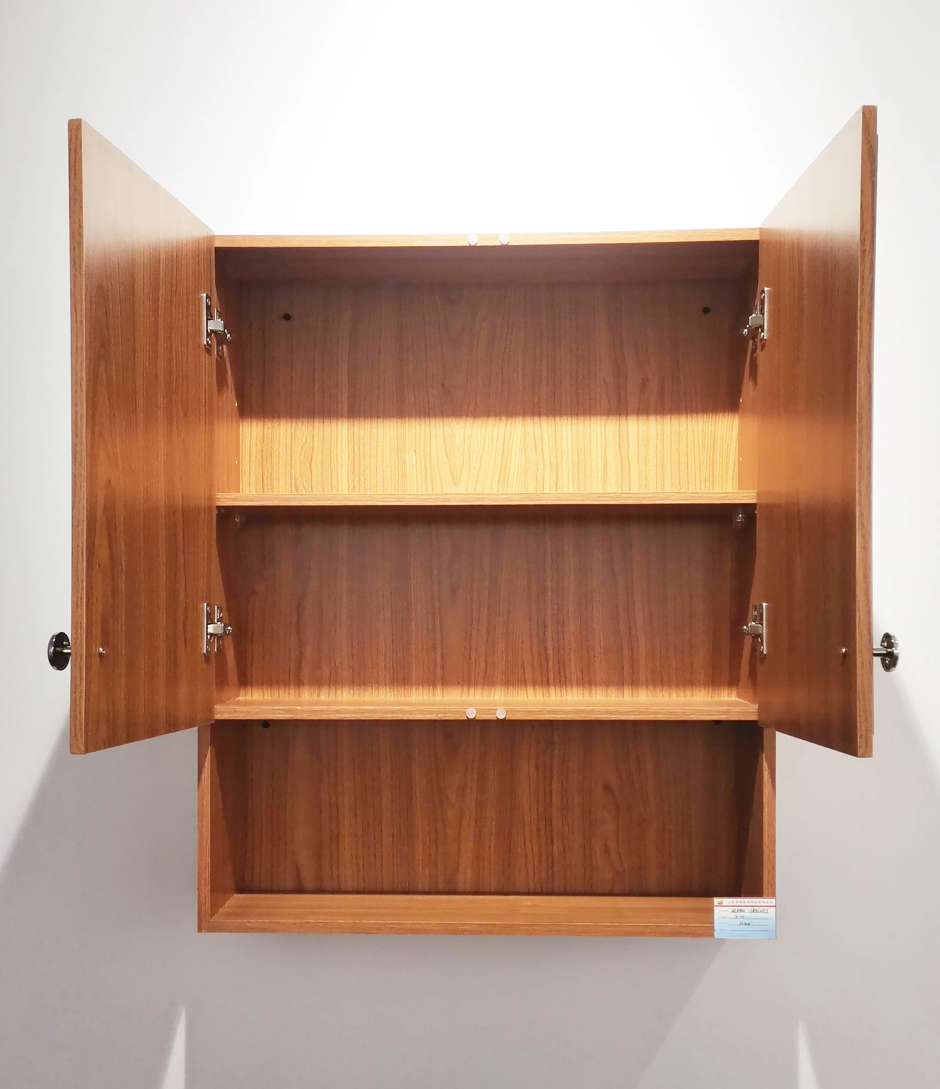 Custom design  Wall Mounted Bathroom Cabinet Bathroom Shelf Organizer Wall Hanging Adjustable height Wood Bathroom Cabinet