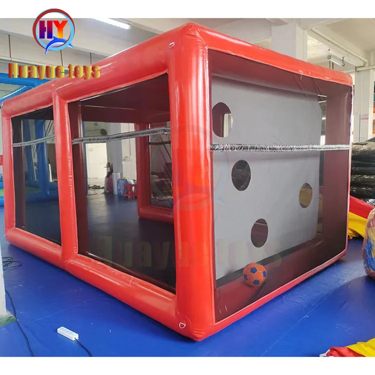 HUAYUE Hot Sale Customized Inflatable Sport Commercial Soccer Equipment Model Goal For Sport Activities Inflatable Football Goal