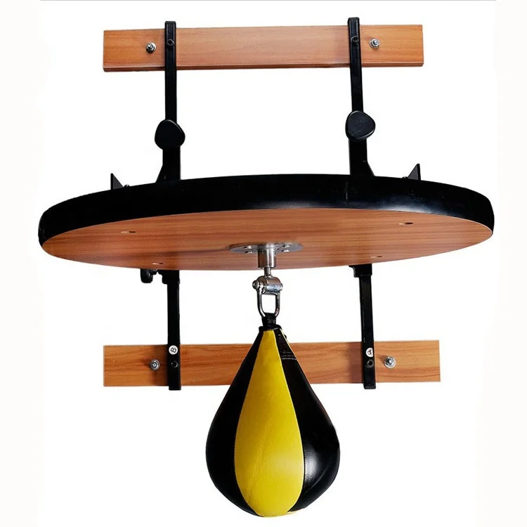Professional Boxing Equipment Wall Mounted Adjustable Speed Ball And Rack Set