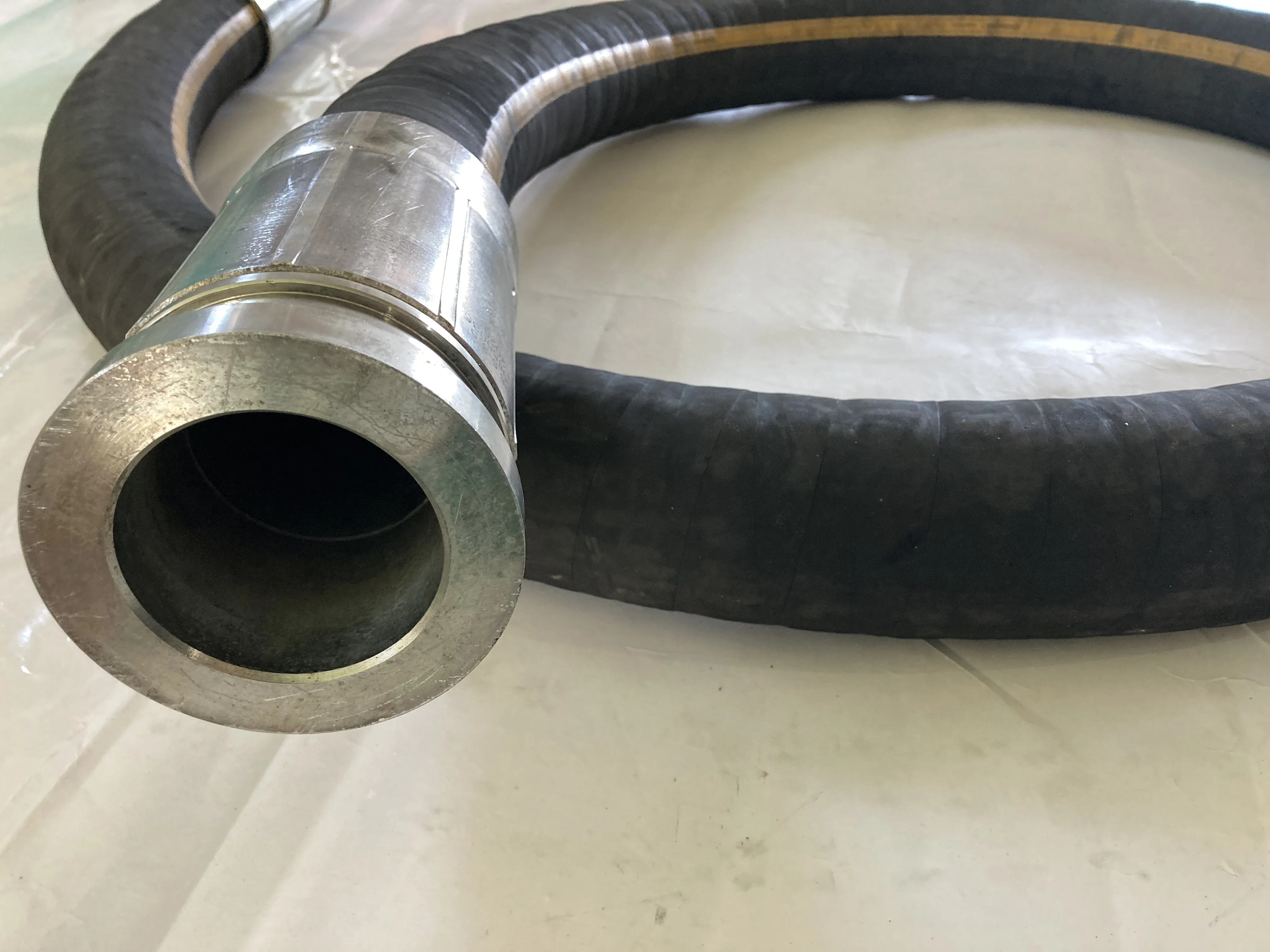 Customized rubber hose reducer pipe for concrete pump