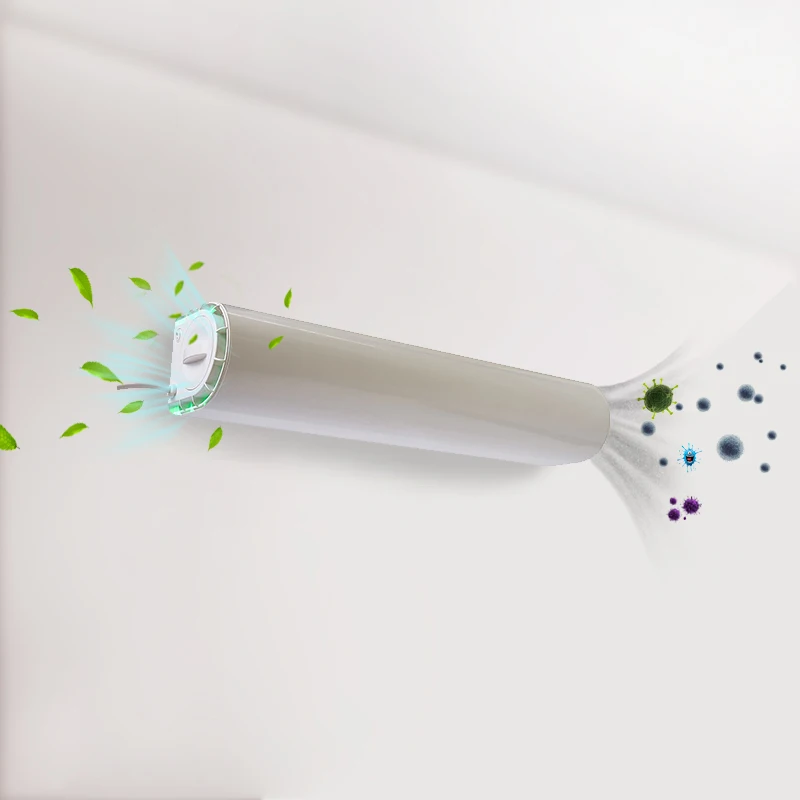  Newly designed portable concealed Uvc tube 40w 60w suspended air circulation UV lamp safe and effective for