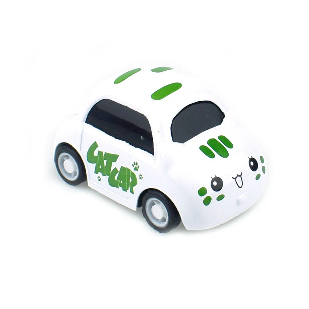 Мини забавная Милая мультяшная маленькая модель автомобиля из сплава LGW129, рекламные игрушки для детских подарков