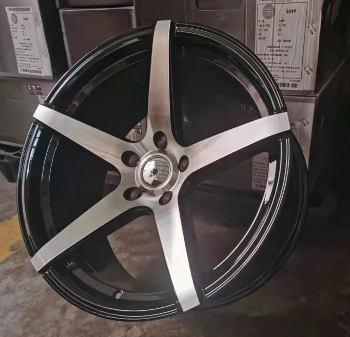 High quaity 18*9 inch pcd 5*114.3 et20 aluminium alloy cast wheels rim for car