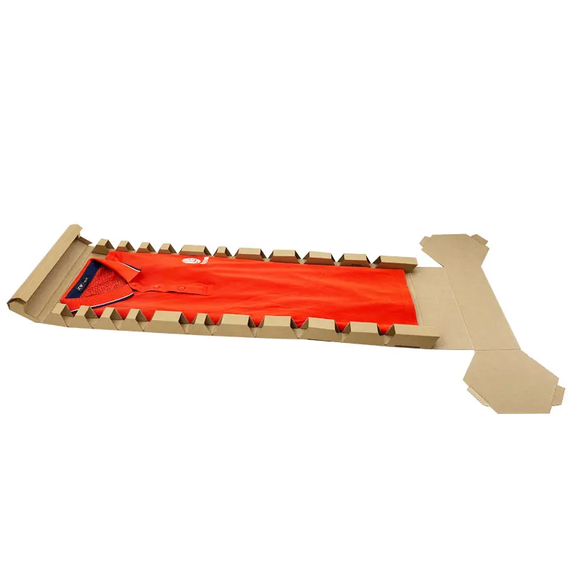 Customized corrugated shoes clothing packaging roller packing box for clothes