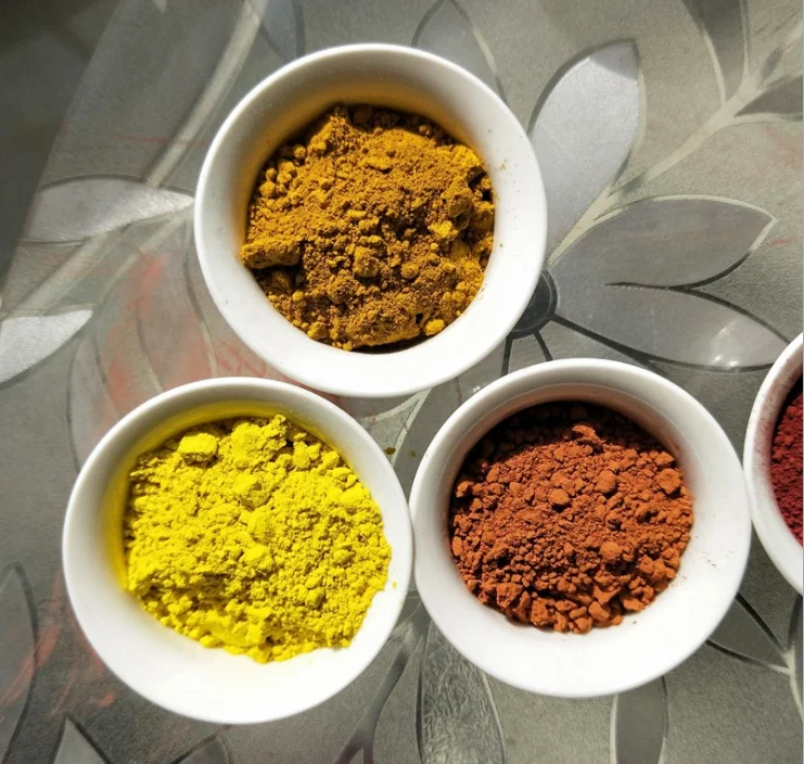 Lowest price factory supply yellow powder iron oxide yellow