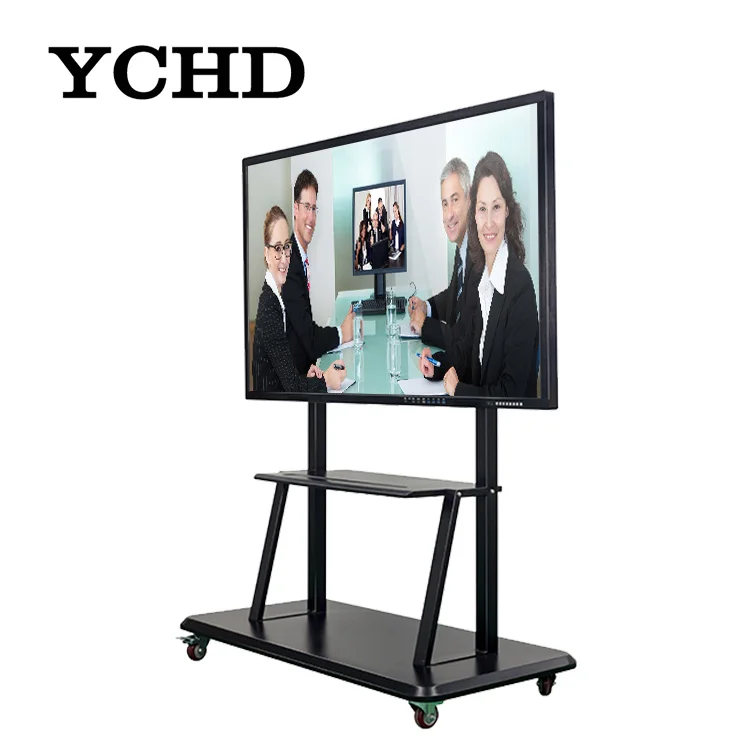 65 inch all in one interactive flat panel 4K display smart classroom digital boards electronic whiteboards