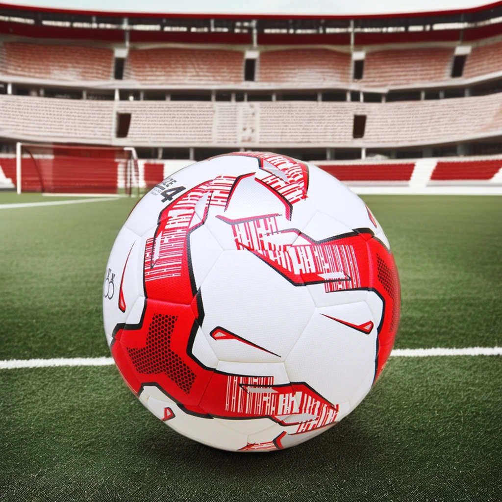 Best-Selling Low Bouncing PU Soccer Ball Quality Size 4 Football for Training & Entertainment Made with Rubber & PU Leather