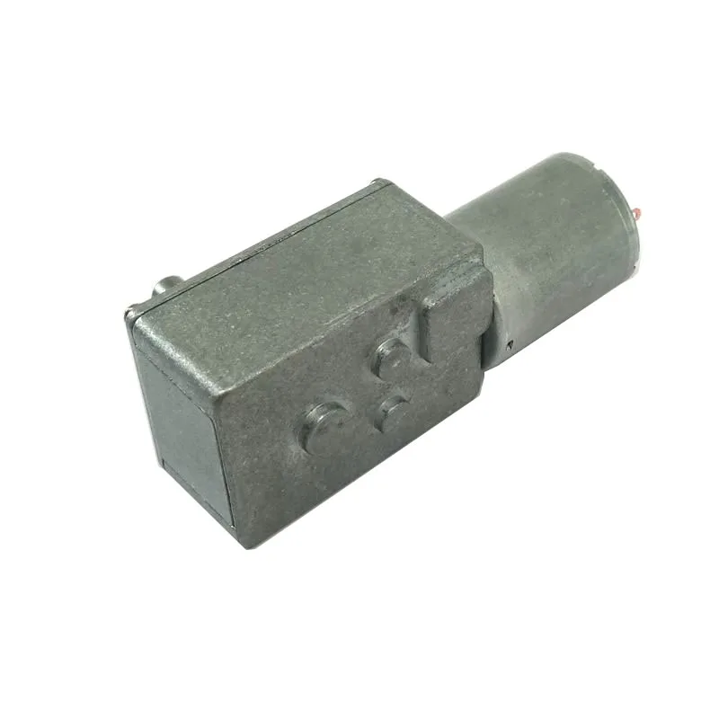 12V 24V High Torque 5Kgcm Dc Geared Motor 3V Mini Worm Gearbox Motor