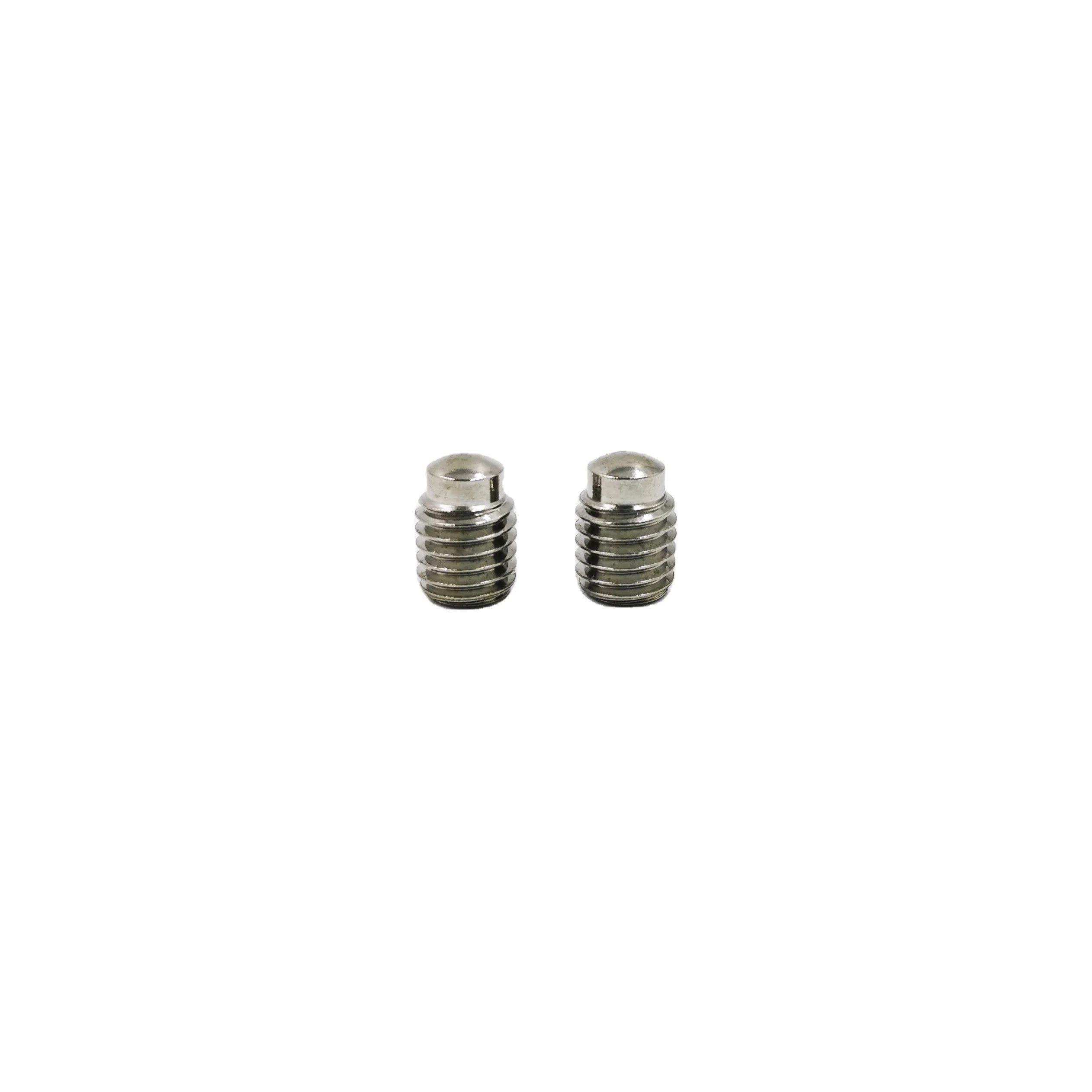 DIN915 M2.5 M3 M4 M5 M6 M8 M10 Stainless Steel SS304 Hex Socket Set Screw with dog point grub screws