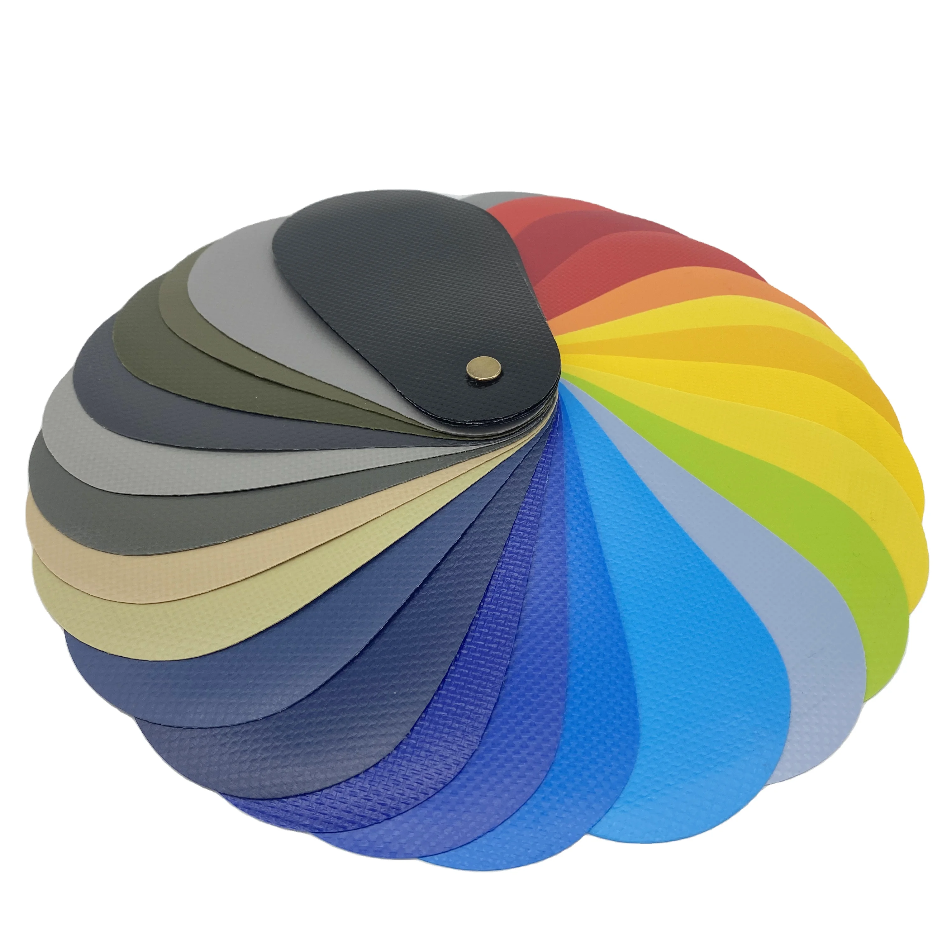 Zhongyou 1000D*1000D 800 gsm Vinyl Coated PVC Tarpulins Material Waterproof Tarpaulin Fabric for Carport Cover