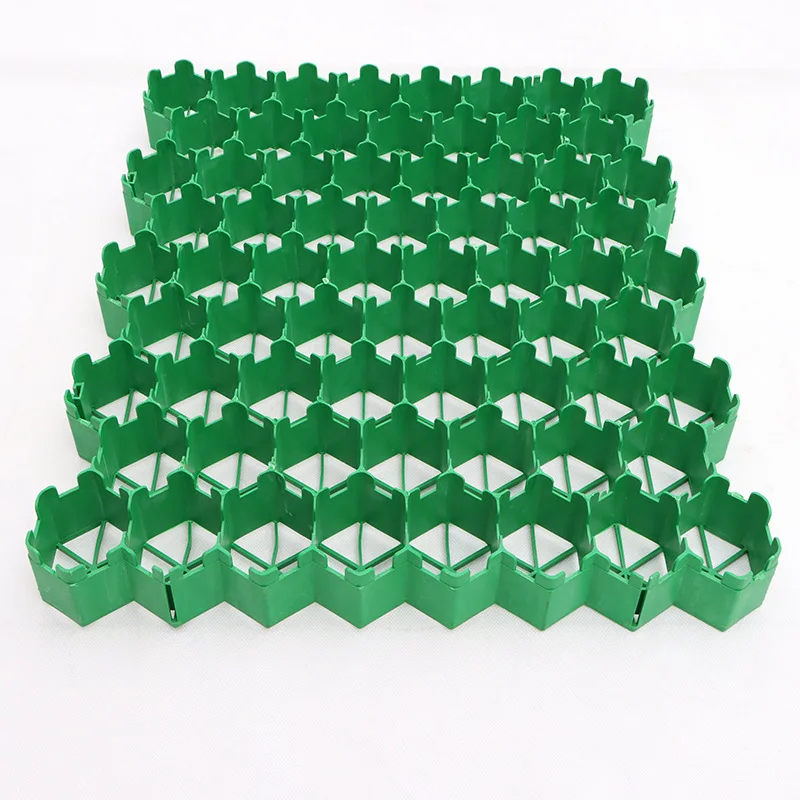 Производитель HDPE решетчатая трава для озеленения стоянки реки защита склона Цветочная пасть решетка посадки