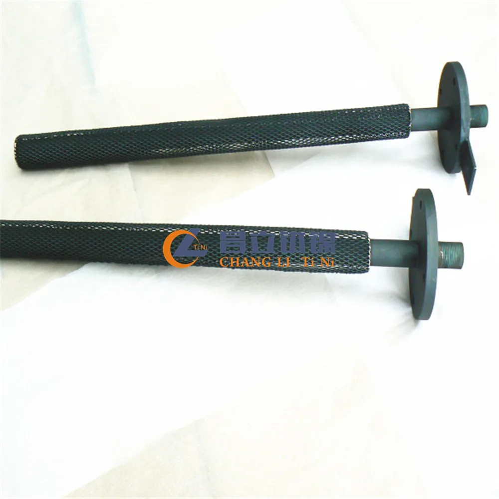 iridium oxide coated titanium anode for gold recovery