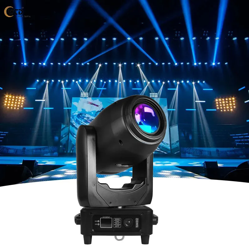 300W  3in1 RGBW Led Bright Beam Spot Wash Hybrid  Moving Head Light for concert and party