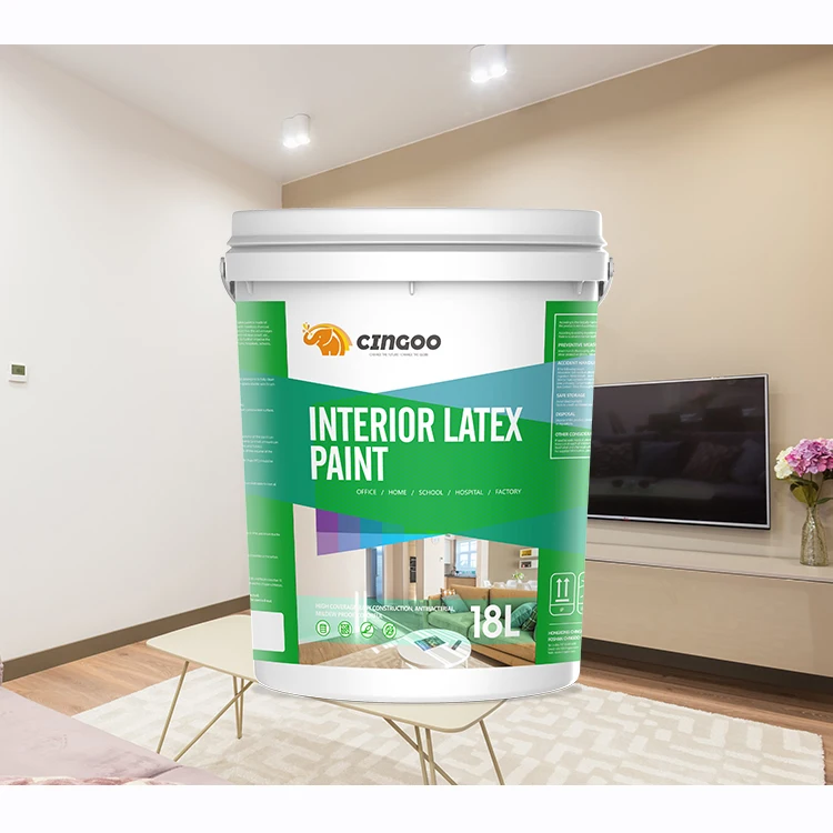 Акриловая внутренняя латексная краска для стен CINGOO