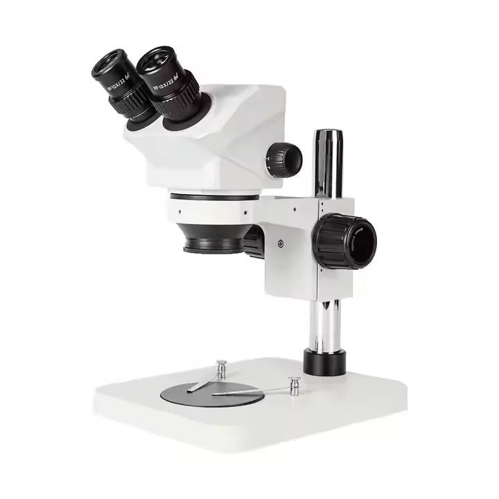 ST-3013R микроскоп с непрерывным зумом 7X-50X для ремонта электронных печатных плат стерео бинокулярный тринокулярный
