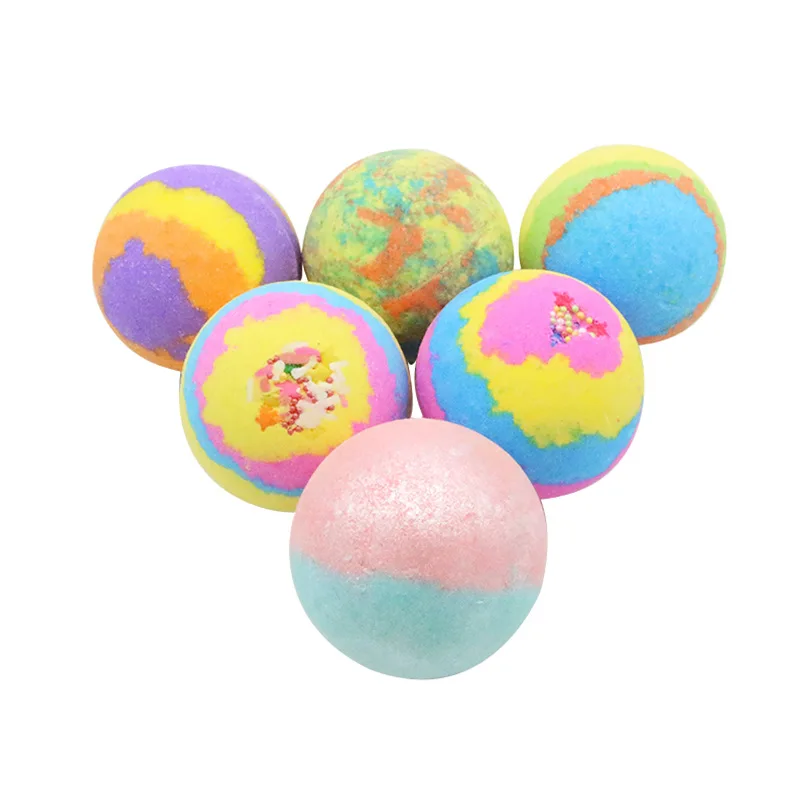 Wholesale custom Private Label mini natural Organic Shower Bath Bombs gift set
